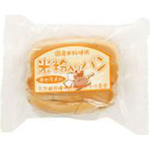 Tsukushi-ya Rice Flour Bread Caramel 1 Piece Special Order Item [Purchase Quantity: 12]