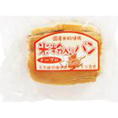 Tsukushiya Rice Flour Bread Maple 1 Piece Special Order Item 【Purchase Quantity 12 Pieces】
