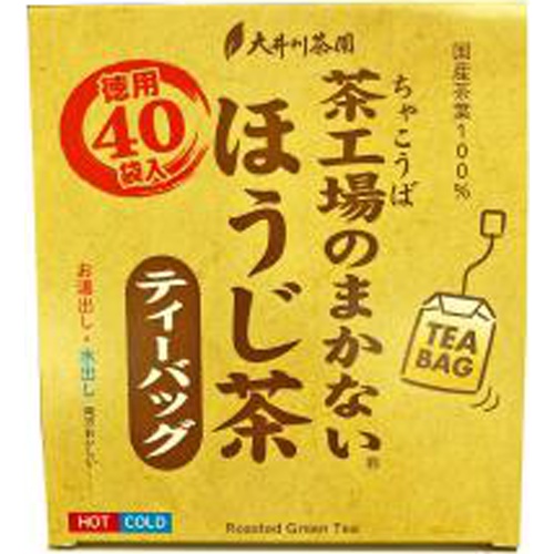 Oigawa Tea Factory Roasted Green Tea Tea Bags 40 Bags  Special Order Item [Purchase Quantity 12]