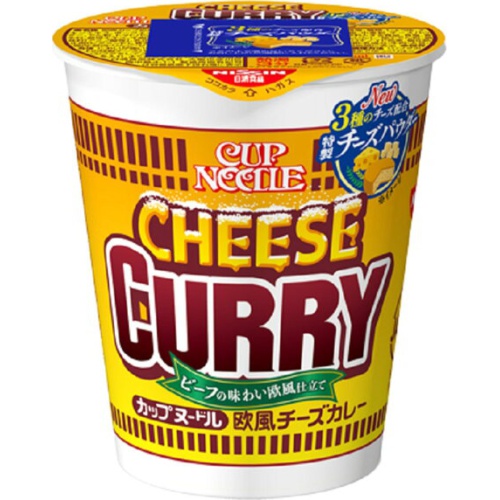Nissin Cup Noodles European Style Cheese Curry 【Purchase Quantity 20 Pieces]