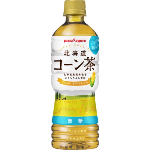 Pokka Sapporo Food Hokkaido Corn Tea P525ml [This Month's Special Sale Beverage]  [Purchase Quantity 24 Units]