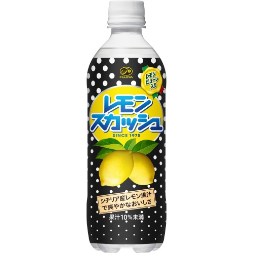 Fujiya Lemon Squash P500ml Mail Order Item [Purchase Quantity 24 Pieces] [Limited Quantity]