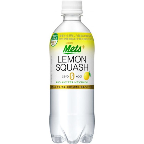 Mets Plus Lemon Squash P480ml 【This Month's Special Sale Beverage】 Special Order Item 【Purchase Quantity 24 Units