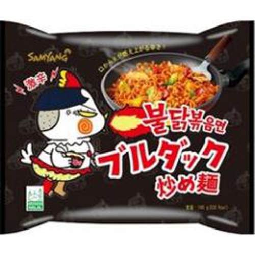 Bulldak Stir-Fried Noodles Bag 140g 【Purchase Quantity 40 Pieces】