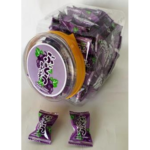 Kikko Confectionery Pot Grape Candy 1 Piece [Limited Quantity]  [Purchase Quantity 100 Pieces]