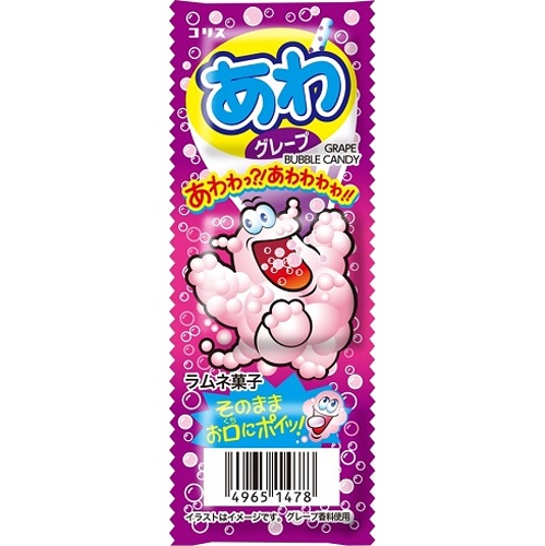 Coris Bubble Grape Ramune 3 Pieces  【Purchase Quantity 20 Pieces】