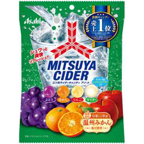 Asahi Group Foods Mitsuya Cider Candy 112g  【Purchase Quantity 6 Packs】