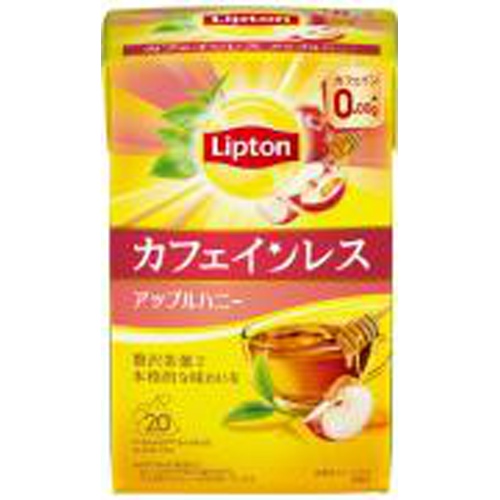Lipton Caffeine-Free Tea Apple Honey 20P  Special Order Item 【Purchase Quantity 36 Units】
