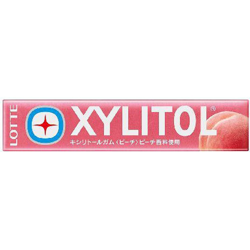 Lotte Xylitol Gum Peach 14 Pieces Special Order Item 【Purchase Quantity 320 Units]