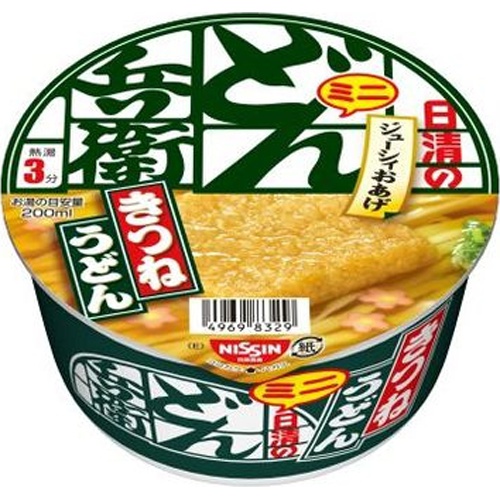 Nissin Donbei Kitsune Udon Mini  [12 Pieces per Purchase]
