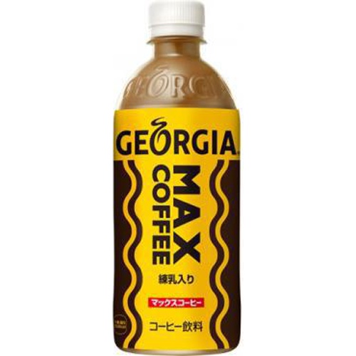 Georgia Max Coffee P500ml 【This Month's Special Sale Beverages】 Special Order Item 【Purchase Quantity 24 Units