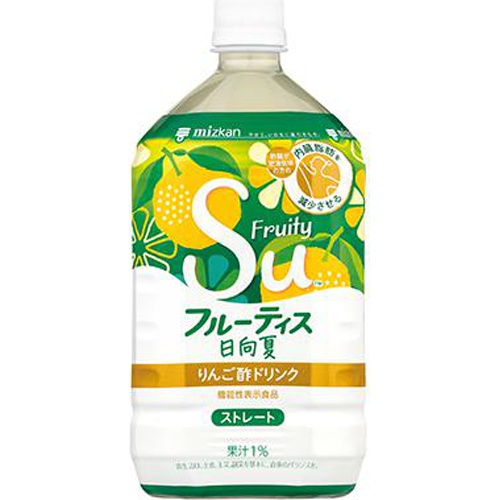 Mizkan Fruity Citrus Hyuganatsu Straight 1L - Special Order Item [Purchase Quantity: 6]