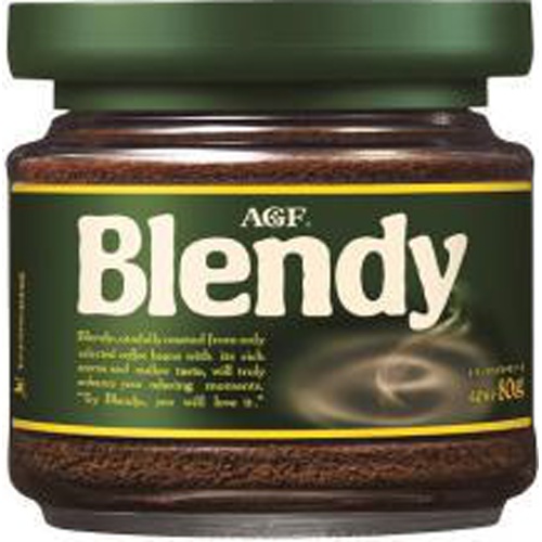 Blendy Instant Coffee 80g Bottle  【Purchase Quantity 6 Pieces】
