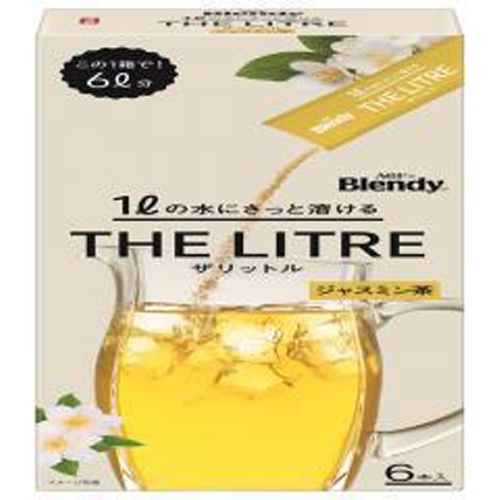 Blendy The Little Jasmine Tea 6 Bottles  Made-to-Order Item [Purchase Quantity 24]
