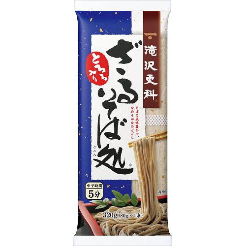Takizawa Sarashina Zaru Soba 320g Order Item 【Purchase Quantity 30 Pieces】