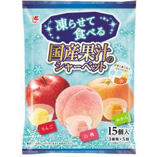 ACE Frozen Fruit Juice Sorbet 15 Pieces  Special Order Item [Purchase Quantity: 16 Pieces] (Delivery May Take Some Time)