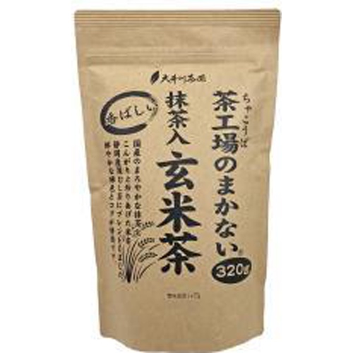 Oigawa Tea Factory's Matcha Genmaicha 320g Special Order Item 【Purchase Quantity 12 Units】
