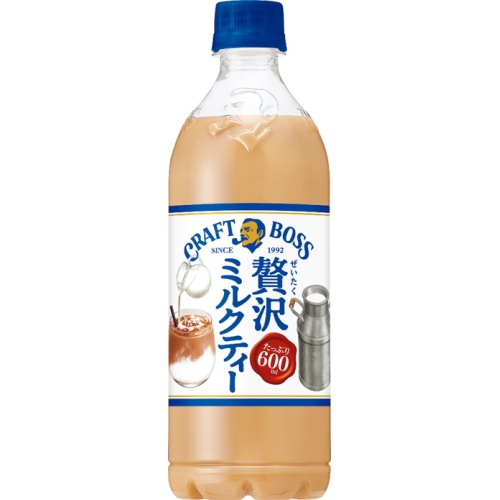 Craft Boss Milk Tea 600ml [This Month's Special Sale Beverage] Special Order [Pack of 24]