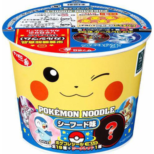 Sapporo Ichiban Pokémon Noodle Seafood 【Purchase Quantity: 12 Packs]