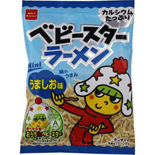 Baby Star Ramen Umashio Flavor Mini 20g  [Purchase Quantity 30 Pieces]