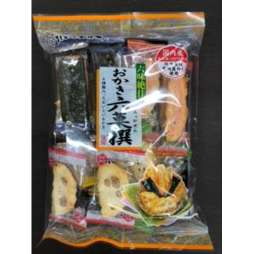 Yoshimura Kanrudo Okaki Six Snack Selection 20 Pieces  [Purchase Quantity 12 Units]