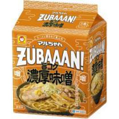 Maruchan Zubaan Umakoku Rich Miso 3P 【Purchase Quantity 9 Pieces】