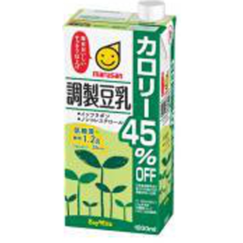Marusan Reduced Calorie Soy Milk 45% Off 1L Special Order Item [Purchase Quantity 6]