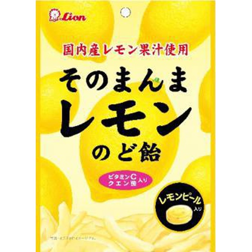 Lion Whole Lemon Cough Drops 73g Special Order Item [Purchase Quantity 18]
