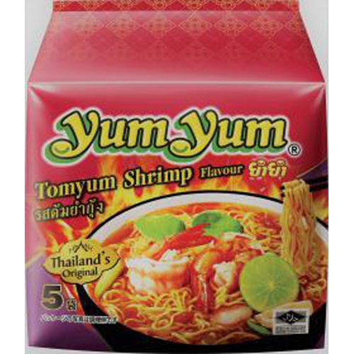 Yum Yum Tom Yum Shrimp Flavor 5P  Special Order Item 【Purchase Quantity 18 Units】