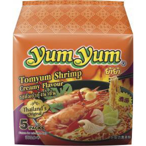 Yum Yum Tom Yum Shrimp Cream Flavor 5P  Special Order Item [Purchase Quantity: 18]