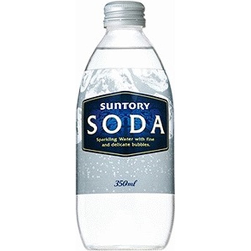 Suntory Soda Bottle 350ml  [Pack of 24]