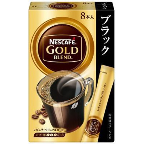 Gold Blend Stick Black 8P  【Purchase Quantity 6 Packs】