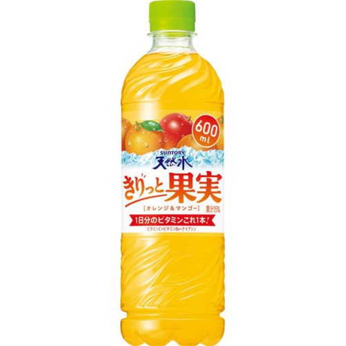 Suntory Natural Water Citrus & Mango P600 [This Month's Special Sale Beverage]  [Purchase Quantity 24 pcs]