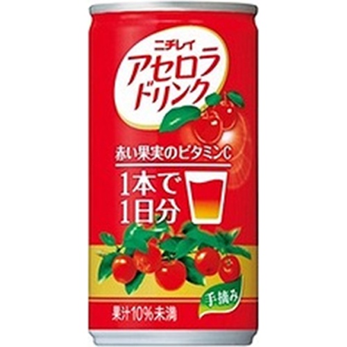 Nicorei Acerola Drink 190g 【This Month's Special Sale Beverage】 Special Order Item 【Purchase Quantity 30 Pieces]