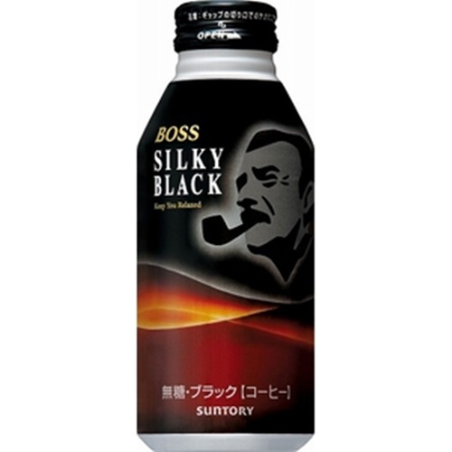Boss Silky Black B Can 400g [This Month's Special Beverage] Special Order Item [Purchase Quantity 24]