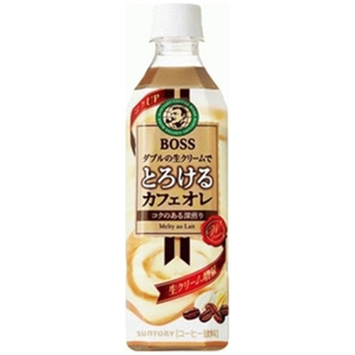 Boss Melting Cafe Au Lait P 500ml [This Month's Special Sale Beverages]  [Purchase Quantity 24 units]