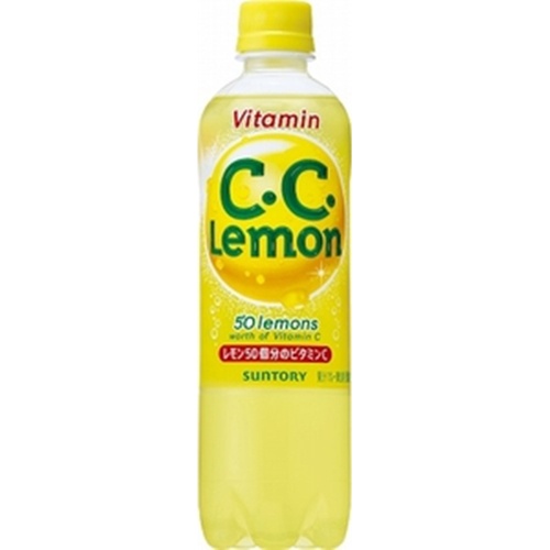 Suntory CC Lemon Hand-Sold P500ml 【This Month's Special Sale Beverages】  【Purchase Quantity 24 Units