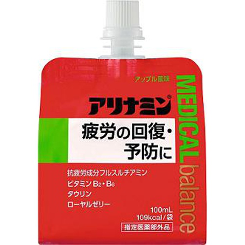 Alinamin Medical Balance Apple 100ml  [Purchase Quantity: 6]