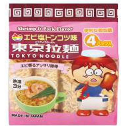 Tokyo Ramen Shrimp Salt Tonkotsu Flavor 112g Special Order Item 【Purchase Quantity 48 Pieces】 (Delivery may take some time)