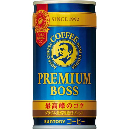 Boss Premium Boss 185g 【This Month's Special Sale Beverage】  【Purchase Quantity 30 Units