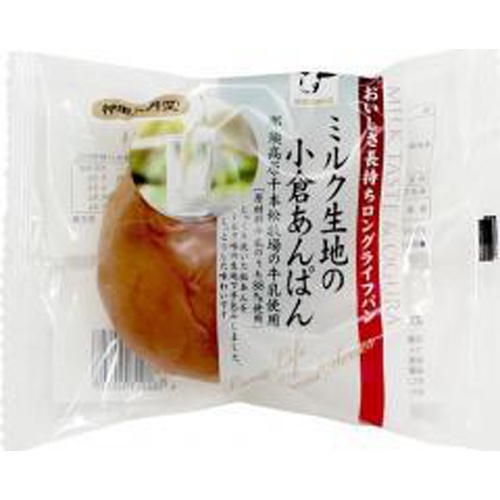 Kanda Satsuki-do Milk Dough Ogura Anpan 1 Piece  【Purchase Quantity 12 Pieces]