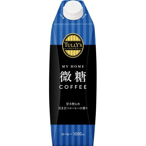 Tully's Low Sugar Roof Cap 1L Special Order Item 【Purchase Quantity 6】