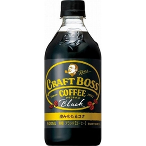 Boss Craft Boss Black P 500ml [This Month's Special Sale Beverage]  [Purchase Quantity 24 Units]