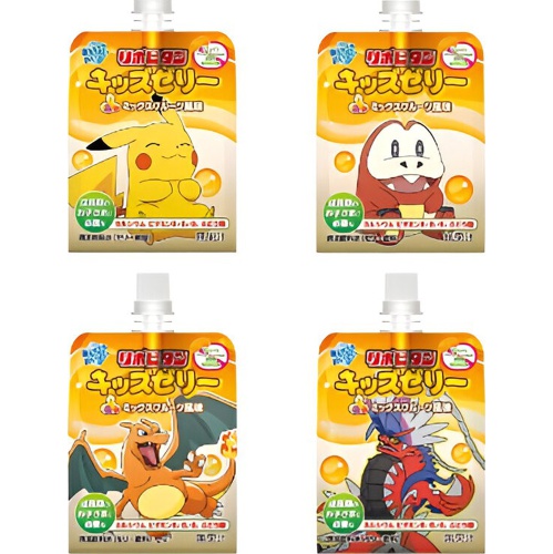 Taisho Lipovitan Kids Jelly Mixed Flavor 125g 【Purchase Quantity 6 Units】