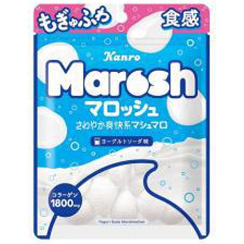 Kanro Maroshu Yogurt Soda Flavor 50g  [Pack of 6]