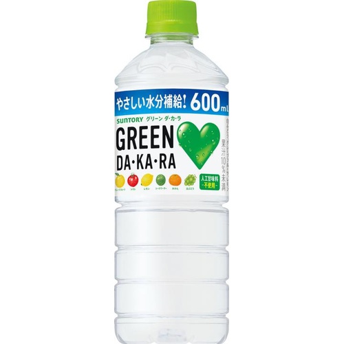 GREEN Dakara Vending Machine P600ml [This Month's Special Beverage] [Purchase Quantity: 24 Units] (No Dummy Product Support)