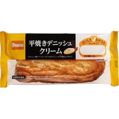 Pasco Flat Baked Danish Cream 【Purchase Quantity 10 Pieces】