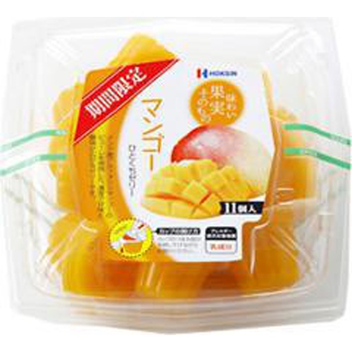 Hokushin Mango Bite-Sized Jelly 11 Pieces  Special Order Item 【Purchase Quantity 48 Pieces】