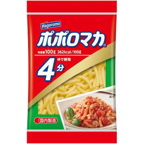 Hagoromo Popolo Macaroni 4 Minutes 100g Special Order Item 【Purchase Quantity 20 Items】 (Delivery may take time)