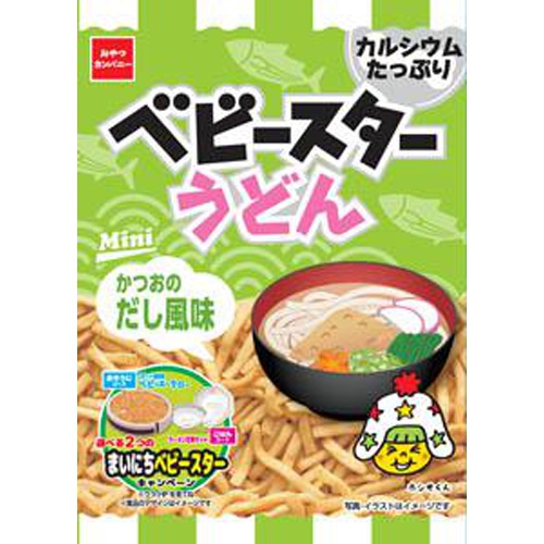 Baby Star Udon Katsuobushi Flavor 20g Special Order Item [Purchase Quantity 60 Units]